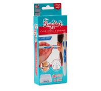 Sagyène Limpiador de Oídos en Espiral de Silicona + 16 Boquillas de Recambio