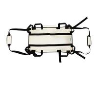 SAGZLKD Almohadilla de posicionamiento para Cama con Asas y Correas para los Hombros, Almohadilla de Cambio de Dispositivo Auxiliar Adecuada para Personas Mayores y Pacientes Off-White,B
