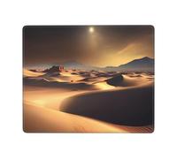 Sahara Desert - Alfombrilla de mouse antideslizante pequeña de 7 x 9 pulgadas, cómoda, duradera y con diseño elegante