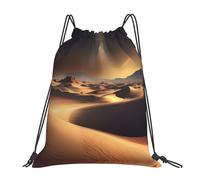 Sahara Desert Print - Mochilas con cordón para gimnasio y deportes, perfectas para baloncesto, yoga, viajes y mucho más