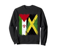 Sahara Occidental Jamaica Media Bandera Saharaui Jamaicana Heritage Sudadera