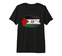 Sahara Occidental Libre, Sahara Libre,Free Western Sahara Camiseta Premium