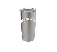 Sáhara Occidental Vaso térmico de acero inoxidable de doble pared