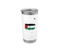 Sáhara Occidental Vaso térmico de acero inoxidable de doble pared