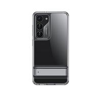 SaharaCase AirShield Boost - Funda para Samsung Galaxy S23 (2023) [parachoques a prueba de golpes] Protección resistente agarre antideslizante ajuste delgado - transparente