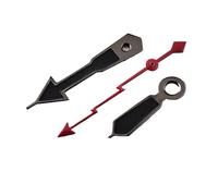 Saharuse 1 Aguja for Reloj NH35, con Pasador Negro y Tenue Brillo Verde Tipo Rayo. Compatible Movimientos NH35/NH36/4R/7S(2)