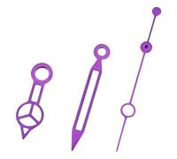 Saharuse 1 Juego de Agujas moradas NH34 GMT for Reloj, compatibles con Movimientos NH35, NH36, Miyota 8215, 8205, 821A, ETA 2824 y 2836(Miyota-DG)