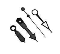 Saharuse 1 Juego de Agujas NH34 GMT for Relojes SKX NH34A 4R34, compatibles con Movimientos NH35, NH36, NH38, NH39 y NH70. Luminosas Verdes(NO.29 Silver Black)