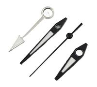 Saharuse 1 Juego de manecillas GMT NH34 12,5 x, 8 mm, luminiscentes Verdes, Negras/Grises, for Relojes con Movimiento NH34A/NH35(Black Red)