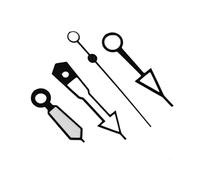 Saharuse 1 Juego de manecillas GMT NH34, NH34A 4R34, Verdes y Luminosas, for Relojes con Movimientos NH35, NH36 NH38(NO.39 Black Blue)