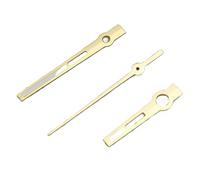Saharuse 1 Juego de manecillas Luminosas Verdes 12,5 x 8 mm, Plateadas y Doradas, for Relojes con Movimiento NH35, NH36A, 7S26, 7S36, 4R35 4R3(Silver)