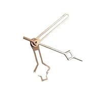 Saharuse 1 manecilla de Reloj Plateada, Oro Rosa y Verde luminiscente, Compatible con Movimientos NH35, NH36, ETA2824, 2836, Miyota8215, 8205, 821A, DG2813 3804(Rose Gold-2)
