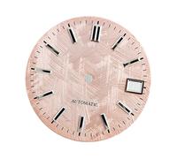 Saharuse 1 Unidad de 28,5mm for NH35 Dial S Logo Textura luz Nocturna Accesorios Reloj for Hombre Movimiento(4-S Logo,NO)