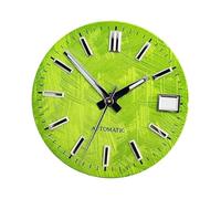 Saharuse 1 Unidad de 28,5mm for NH35 Dial S Logo Textura luz Nocturna Accesorios Reloj for Hombre Movimiento(9-S Logo,NO-Logo)