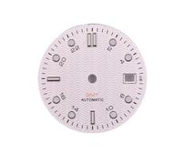Saharuse Esfera de Reloj Luminosa Verde, 31mm, Compatible con Movimiento NH34 NH34A, estéril, 1 ud(B)