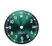 Saharuse Reloj con Esfera estéril de 29mm, Ajuste Luminoso for Movimiento NH35 NH36, Accesorios Azules/Verdes/Blancos/Negros, 1 ud(Blue)