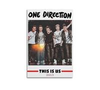 SAHDU I REWNRN One Direction - Pósteres estéticos para pared, pintura decorativa, lienzo vintage para sala de estar, dormitorio, 30 x 45 cm, estilo sin marco