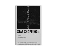 SAHDU I REWNRN Póster decorativo de Lil Peep para pared, lienzo vintage para sala de estar, dormitorio, 30 x 45 cm, estilo sin marco