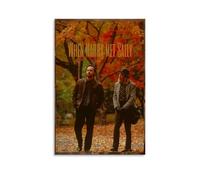 SAHDU I REWNRN Póster estético con texto en inglés "When Harry Met Sally", pintura decorativa para pared, lienzo vintage para sala de estar, dormitorio, 40 x 60 cm, estilo sin marco