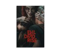 SAHDU I REWNRN Póster estético de Evil Dead Rise para pared, pintura decorativa, lienzo vintage para sala de estar, dormitorio, 50 x 75 cm, estilo sin marco