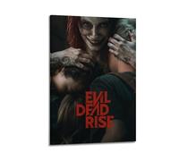 SAHDU I REWNRN Póster estético de Evil Dead Rise para pared, pintura decorativa, lienzo vintage para sala de estar, dormitorio, 30 x 45 cm, estilo marco