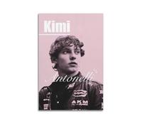 SAHDU I REWNRN Póster estético de Kimi Antonelli para pared, pintura decorativa, lienzo vintage para sala de estar, dormitorio, 50 x 75 cm, estilo sin marco