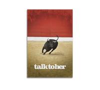SAHDU I REWNRN Póster estético de la película Talk to Her para pared, pintura decorativa, lienzo vintage para sala de estar, dormitorio, 30 x 45 cm, estilo sin marco