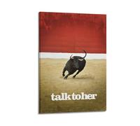 SAHDU I REWNRN Póster estético de la película Talk to Her para pared, pintura decorativa, lienzo vintage para sala de estar, dormitorio, 60 x 90 cm, estilo marco