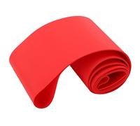 Sahgsa Almohadilla de Tubo Interior de Bicicleta de Montaña de 20 Pulgadas, Almohadilla de Neumático Antipinchazos Confiable para Bicicleta de Nieve, Material de PVC (Rojo)