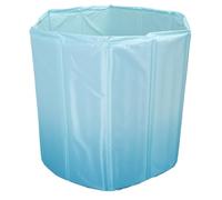 Sahgsa Bañera portátil con hielo, diseño plegable para terapia de inmersión fría, material PVC, 1 unidad (80 cm)