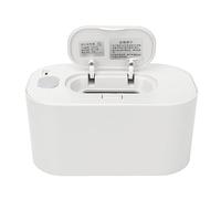 Sahgsa Calentador de toallitas húmedas portátil, calentador de toallitas para el hogar para una comodidad constante de temperatura, eficiente máquina de caja de calor para toallitas húmedas (blanco)