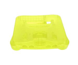 Sahgsa Carcasa de repuesto para consola de juegos Caja ABS retro resistente y exquisita para N64, juego completo para todas las regiones, accesorio ideal para los amantes de los videojuegos retro