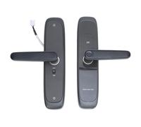 Sahgsa Cerradura de Puerta con Teclado Inteligente con Huella Dactilar, Control por Aplicación, Seguridad Mejorada, Acceso de Emergencia, Manija de Entrada sin Llave para el Hogar (6068)