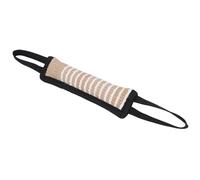 Sahgsa Cojín para mordeduras para perros, correa resistente al desgarro, juguete interactivo para entrenamiento de cachorros con mango reflectante para perros medianos y grandes (mango reflectante,