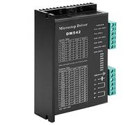 Sahgsa Controlador Microstep DM542 Controlador de Motor Paso a Paso Bifásico Rendimiento de Trabajo Estable para Nema 42/57/86 - Negro