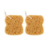 Sahgsa Esponjas de Baño Exfoliantes Reutilizables, Suaves y Porosas, Amortiguadores Corporales de Ducha de Lufa para una Piel Suave y Masaje Relajante, 2 uds.