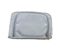 Sahgsa Estuche para Lápices de Nailon Azul de Gran Capacidad, Bolsillo de Malla con Cremallera Metálica, Estuche para Lápices de Múltiples Capas para Estudiantes y Escuela, 10,2 X 5,5 X 2,4 Pulgadas