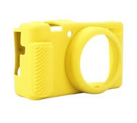 Sahgsa Funda Protectora de Silicona para Cámara, Funda Suave Antiarañazos para ZV1F ZV1M2, Ligera, Resistente a Golpes y Antideslizantes para Todas Las Personas (Amarillo)