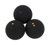 Sahgsa Juego Combinado de Pelotas de Squash de 3 uds: Punto único, Punto Amarillo único y Amarillo Doble para Práctica de Entrenamiento Profesional