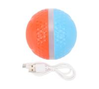 Sahgsa Juguete interactivo para perros, pelota para perros, juguete interactivo inteligente con luces LED, IP54, impermeable, recargable, activado por movimiento, automático