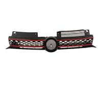 Sahgsa Las Rayas Rojas de la Parrilla Delantera Mejoran la Apariencia del Vehículo para MK6 Hatchback Wagon Sportwagon