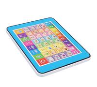 Sahgsa Máquina de aprendizaje de inglés para 6 funciones de aprendizaje, rico ajuste de contenido, volumen, tableta inteligente de juguete para casa, viajes (azul)