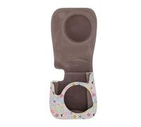 Sahgsa Mini Bolsa Protectora para Cámara Instantánea, Diseño de Flamenco para Mini 12 11, Cierre Magnético de Cuero PU (Estilo Colorido)