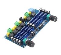 Sahgsa Placa Amplificadora de Potencia Módulo de Graves de Canales D2.1 de Alta Potencia para Entusiastas de Hi-Fi DC12-24V XH-A312