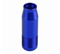 Sahgsa Pomo de Palanca de Cambios Manual Elegante de Aleación de Aluminio para, Diseño Ergonómico, Fácil de Instalar, Duradero, Aplicable para Entusiastas del Automóvil (Azul)