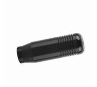 Sahgsa Pomo de Palanca de Cambios Manual Elegante de Aleación de Aluminio para, Diseño Ergonómico, Fácil de Instalar, Duradero, Aplicable para Entusiastas del Automóvil (Negra)