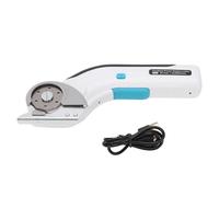 Sahgsa Tijeras Eléctricas Portátiles con Batería Inalámbrica, Cortador Resistente para Manta de Cuero, Cartón de Papel Kraft