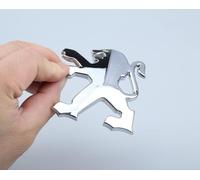 SAHODIYI Coche Emblema para Peugeot 208 2012-2014 2015,Insignia Logotipo Capó Delantero O Puerta del Maletero Pegatinas Logo Accesorios Coche,A