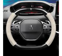 SAHODIYI Funda Volante Coche para Peugeot 3008 5008 GT SUV Allure 2017-2023 2024, Protector Volante Coche Accesorio Interior, Antideslizante, Duradera,C