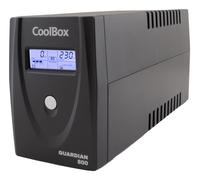Sai Coolbox Guardian 3 800va Con Lcd 480w 2xschuko Color Negro